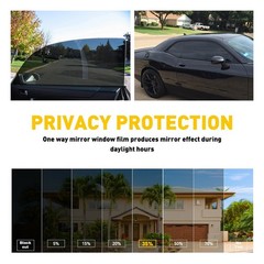 1/2set 300CM Uncut Roll Window Tint Film 35% VLT 20″ x 10ft Feet Car Home Office