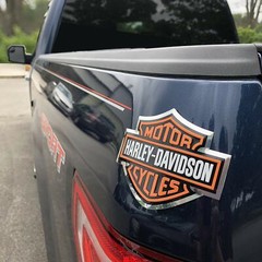 Chroma 041700 Harley Bendable Aluminum Emblem / Decal Size 3 3/8″ x 4 1/4″