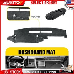 Dashboard Cover Mat Gray Fit 1988-94 Chevrolet Silverado C1500 C2500 C3500 1-5X