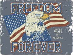 🦅AMERICA 250 FREEDOM FOREVER Old Timey Vinyl Decal Sticker 2″-18″ You Choose!🎆