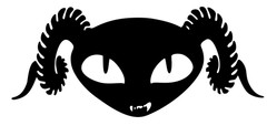 Puscifer logo alien head decals | Waterproof vinyl decals | 3″ or 5″, 7 Colors