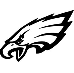 Eagles Permanent Vinyl Decal for cars windows trucks laptops