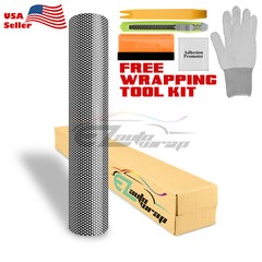 Perforated One Way Vision Black Print Media Vinyl Window Decal Sticker Sheet