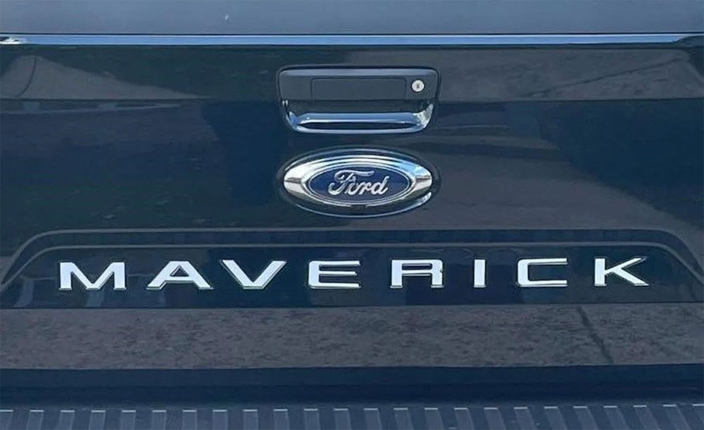 2022-2025 Ford Maverick Tailgate Decal MAV TAILGATE TEXT LETTERS Vinyl Graphic