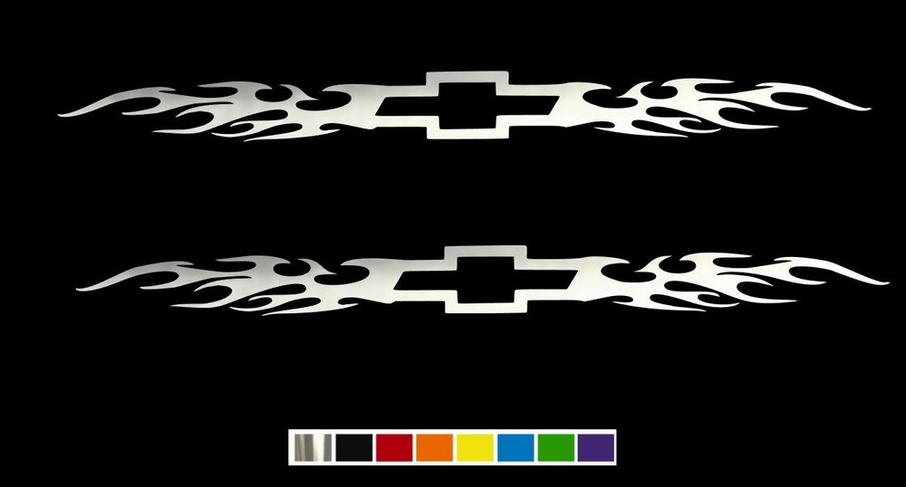 (2) Custom Logo Vinyl Decal Set CUSTOM SIZE COLOR for CARS,TRUCKS