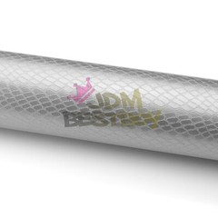 【Snake Skin Reptiles】 Silver Leather Vinyl Wrap Sticker Bubble Free Sheet Film