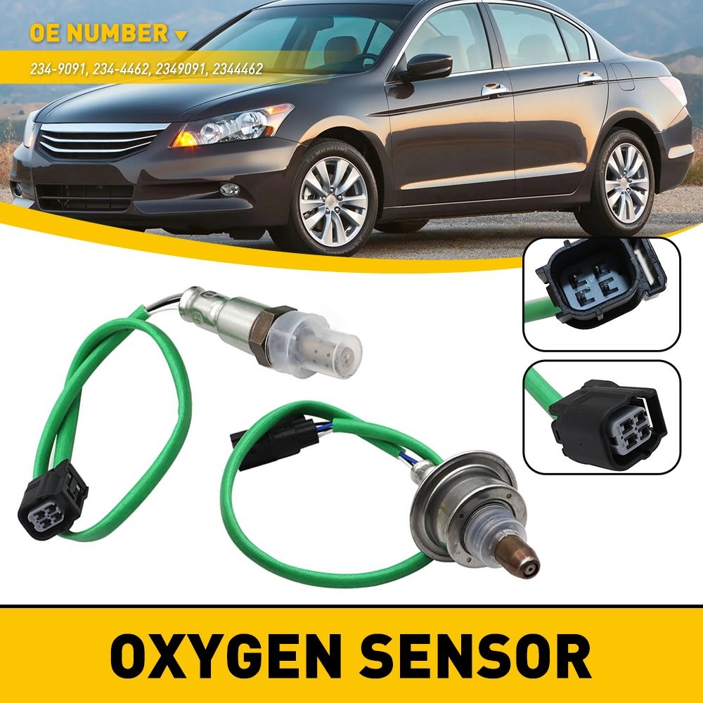 2/4Pcs Oxygen O2 Sensor Up&Downstream For 08-12 Honda Accord 09-14 Acura TSX 2.4