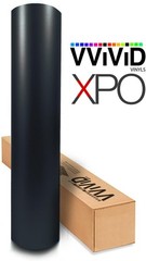 Universal Fit Black Matte Vinyl Wrap – 60 Inch x 1ft Roll with Air Release Tech