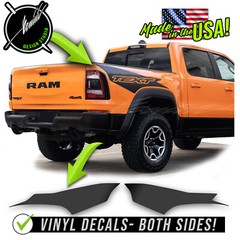 Bedside Side Racing Stripes Graphics Decals – Fits 2021 RAM 1500 TRX Ignition