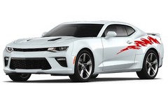 Side paint graphics stickers decal compatible with Chevrolet Camaro