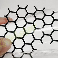 Honeycomb Taillight Lamp Decor Trim Self-Adhesive Sticker For Honda Accord 18-22