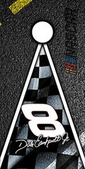 Dale Earnhardt Jr #8 Racing Nascar Motorsports Cornhole Vinyl Wrap Skin Sticker
