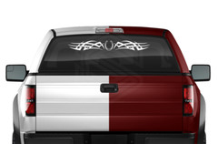 102-01 HORSESHOE Windshield Decal Window Sticker Vinyl Graphic Design Trailer