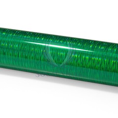 Holographic Brushed Aluminum Emerald Green Rainbow Car Vinyl Wrap Sticker Sheet
