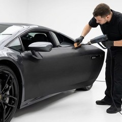 12″ x 60″ Premium 4D Gloss Black Carbon Fiber Vinyl Wrap Bubble Free Air Release