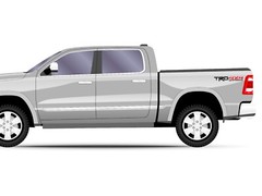 2 x 4×4 Off-Road Stickers Compatible w/ TRD Four Wheel Drive Decals 22″ x 4″