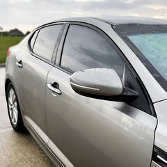 Delete Blackout Overlay Window Trims Sticker For 2021-2024 KIA K5 BLACK 1-10