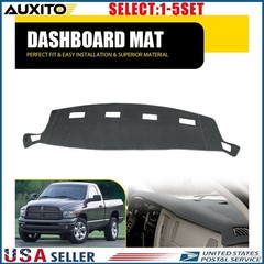 Dashboard Dash Board Cover Mat Carpet For 02-08 Dodge Ram 1500 2500 Gray 1-5X