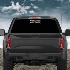 POWER CORRUPTS QUESTION EVERYTHING Vinyl Decal Simple Truth Collection