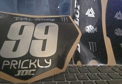 99 Combo – Motocutz Number Plate Decal and Tuttio Fork Guard Decals – Item#25