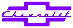 Custom Chevrolet Bowtie With Script Word Vinyl Decal Multiple Colors and Sizes