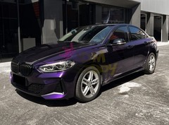 ESSMO PET Super Gloss Metallic Midnight Purple Car Vinyl Wrap Decal Like Paint
