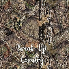 Mossy Oak Break Up Country vinyl Wrap air release MATTE Finish 12″x12″