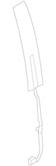 Genuine Ford Molding Door Outside AA5Z-5420555-AC