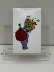 CINDY LOU WHO GRINCH DR SUESS LED Holographic Metallic 3” Vinyl Decal Sticker