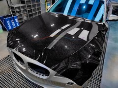 ESSMO PET Marble Forged Gloss Carbon Fiber Black Car Vehicle Vinyl Wrap Decal