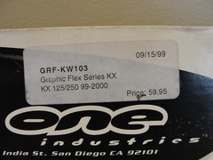 One Industries GRF-KW103 Graphic Flex Series KX