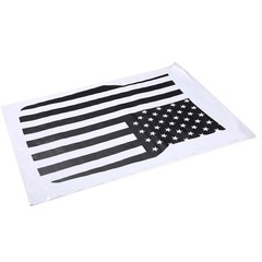 Front Hood Black USA Flag Graphic Vinyl Decal Fit For Ford Maverick 2022-2025 US