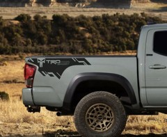 Toyota Tacoma 2016 – 2022 TRD 4×4 Sport The Punisher SIDE BED VINYL DECAL