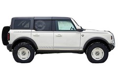 Graphics Car Sticker Decal For Ford Bronco Waist Line And Side Skirt Stripes