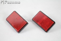 Bolt-On Reflectors Universal High Visibility Safety Reflectors Plate Rectangle