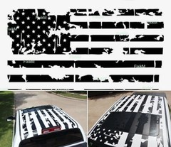 American Flag Decal Wrap – Large Patriotic Vinyl Sticker for Car, Truck, SUV