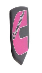 GRILLE EMBLEM fits RAM DIESEL 2006-2010 Black/Magenta