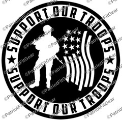 Support Our Troops,Military,Freedom Isnt Free,10″x10″,We The People,Vinyl Decal