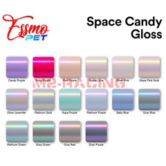 ESSMO PET Space Candy Gloss Platinum Gold Car Vehicle Vinyl Wrap Decal Sticker