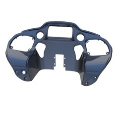 Midnight Blue Inner Fairing Glove Box Doors For 15+ Harley Road Glide FLTRX