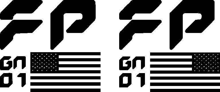 Bed side graphics PACK .. Ford Performance all years. Bed Decals Racing Any GEN