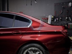 ESSMO PET Super Gloss Metallic Vampire Red Vehicle Vinyl Wrap Decal Like Paint