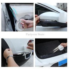 3Mx2cm Transparent Clear Car Edge Guard Door Sill Strip Protector
