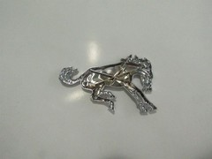 1966 – 2026 FORD BRONCO AND BRONCO II CHROME BUCKING HORSE EMBLEM METAL
