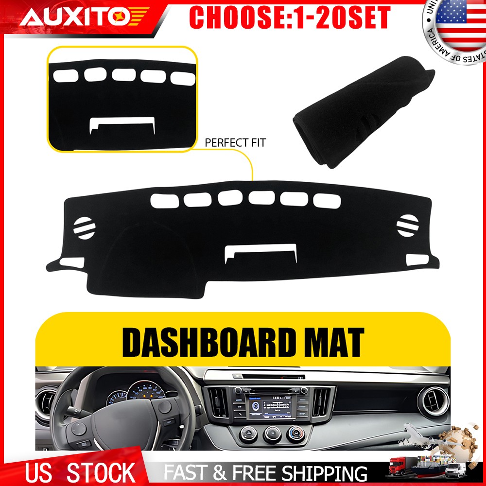 For Toyota RAV4 2013 2014 2015 2016 17 18 Dash Mat Non-slip Dashboard Cover 1-5X