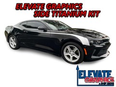 For Chevy Camaro Decals Side Titanium Graphics Stripes Vinyl Stickers 2010-2024