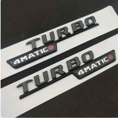 3D ABS Chrome For CLA 45 S AMG C117 C118 CLA45S TURBO Car Trunk Badge Emblem