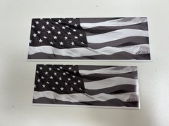Chevy Equinox Black Flag Grille Gate Bowtie Emblem Overlay Decals 2018-2026