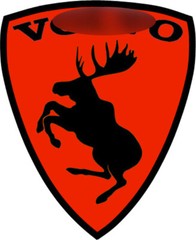 NEW Prancing Moose VOLVO Traditional Vinyl Decal – CUSTOM COLOR, SIZE & BACKING!