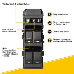 Master Power Window Switch Control Front For Left 2011-2017 Dodge Charger 4-Door